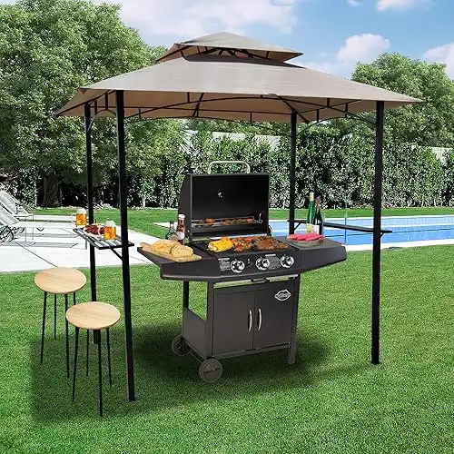 Kozyard Andra Soft Top BBQ Canopy