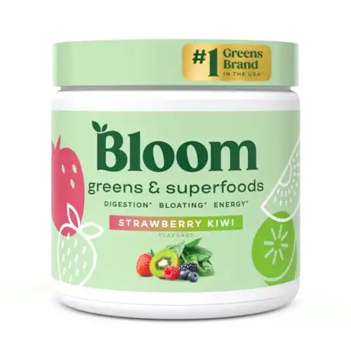 Bloom Nutrition Greens and Superfoods Powder for Digestive Health