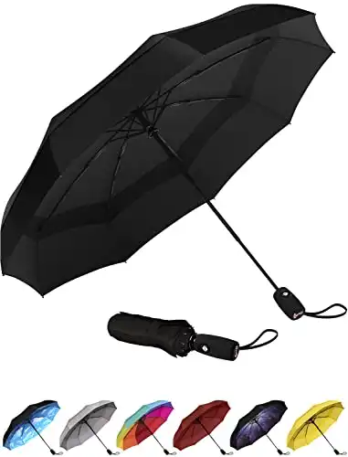 Repel Portable Windproof Travel Umbrella